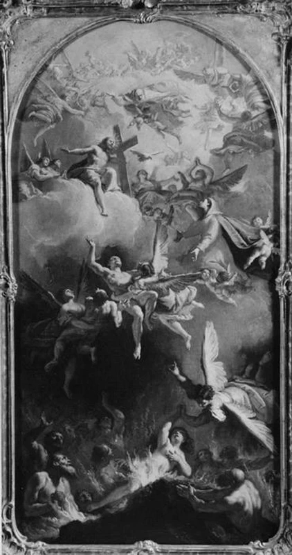 Vergine intercede per le anime del Purgatorio - Stoccarda
